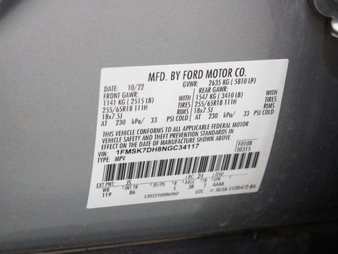 Used 2022 Ford Explorer XLT RWD image 22
