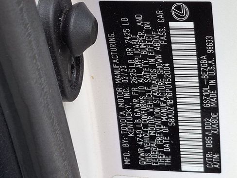 Used 2023 Lexus ES 350 w/ Premium Package FWD image 22