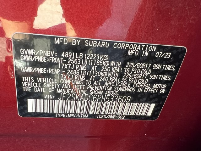 Used 2023 Subaru Forester Premium AWD/4WD image 36