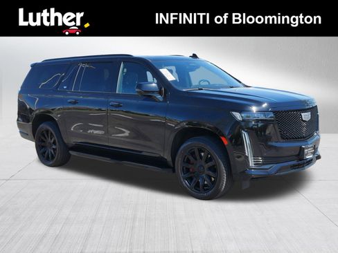 Used 2022 Cadillac Escalade ESV Sport w/ LPO, ONYX Package AWD/4WD image 1