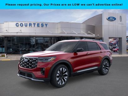 New 2026 Ford Explorer Platinum