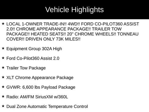 Used 2021 Ford F150 XLT w/ Equipment Group 302A High AWD/4WD image 32
