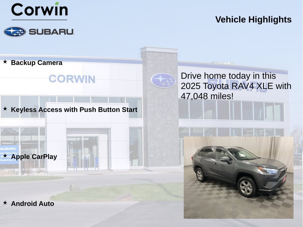 Used 2025 Toyota RAV4 XLE AWD/4WD image 6