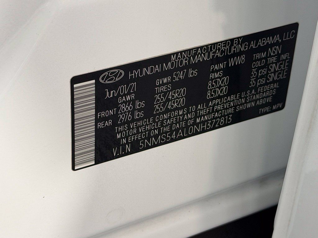 Used 2022 Hyundai Santa Fe Calligraphy w/ Cargo Package FWD image 23