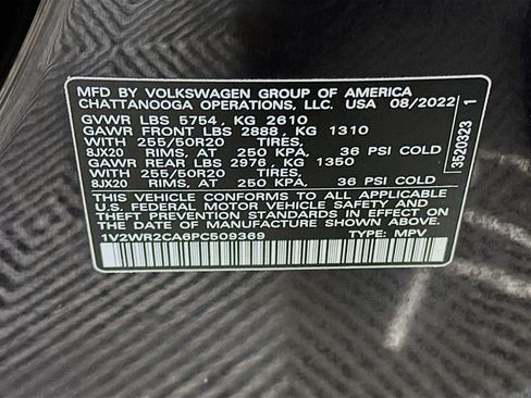 Used 2023 Volkswagen Atlas SE FWD image 12