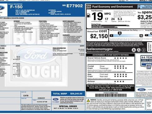 Used 2021 Ford F150 XL w/ XL Power Equipment Group RWD image 4