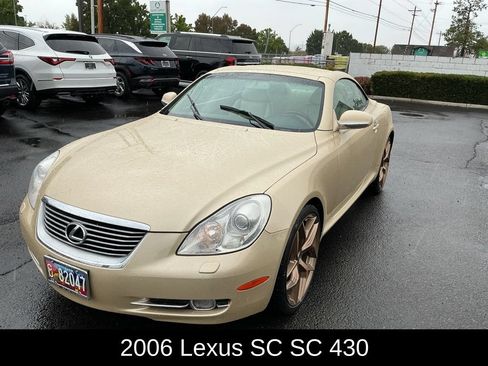 Used 2006 Lexus SC 430 Convertible w/ Preferred Accessory Pkg RWD image 1