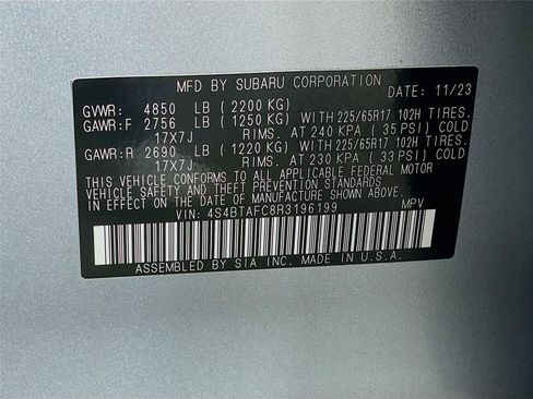 Certified 2024 Subaru Outback Premium image 34