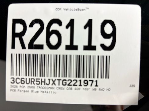 New 2026 RAM 2500 Tradesman image 25