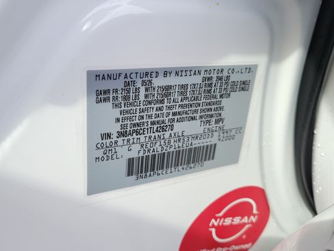 Certified 2026 Nissan Kicks SV FWD image 30