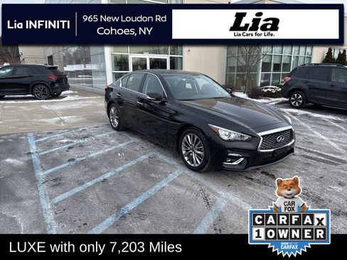 Certified 2023 INFINITI Q50 Luxe w/ Cargo Package image 1
