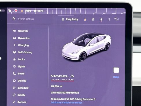 Used 2021 Tesla Model 3 Performance AWD/4WD image 39