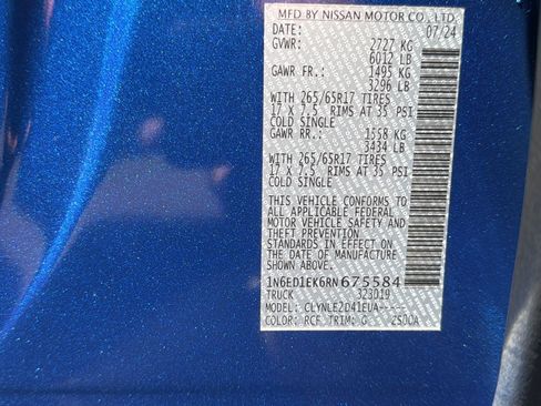 Used 2024 Nissan Frontier SL AWD/4WD image 27
