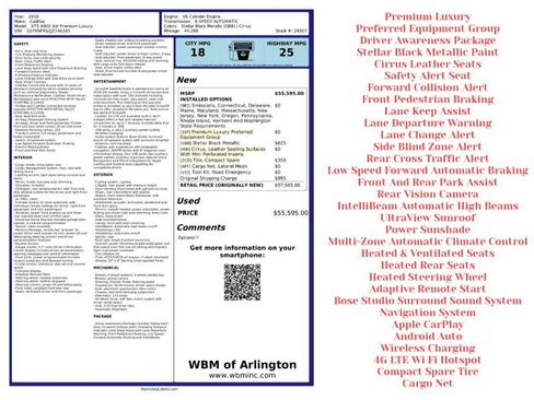 Used 2018 Cadillac XT5 Premium Luxury image 2