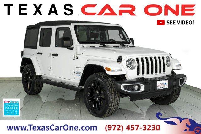Used 2021 Jeep Wrangler Unlimited Sahara w/ Cold Weather Group AWD/4WD image 1