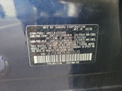 Used 2020 Subaru Forester Sport w/ Popular Package #2 AWD/4WD image 33