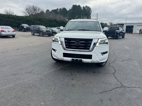 Used 2023 Nissan Armada Platinum w/ Captain's Chairs Package image 2