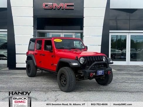 Used 2018 Jeep Wrangler Unlimited Sport S AWD/4WD image 1