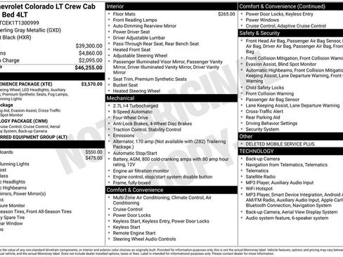 New 2026 Chevrolet Colorado LT w/ LT Convenience Package AWD/4WD image 10