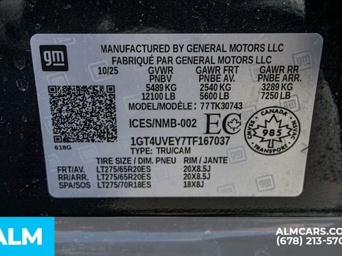 Used 2026 GMC Sierra 3500 AT4 AWD/4WD image 61