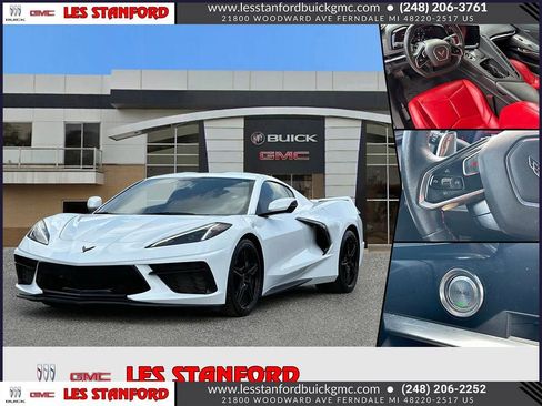 Used 2021 Chevrolet Corvette Stingray Coupe w/ Z51 Performance Package RWD image 1