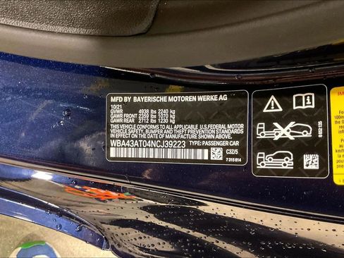 Used 2022 BMW 430i xDrive Convertible w/ Premium Package AWD/4WD image 19
