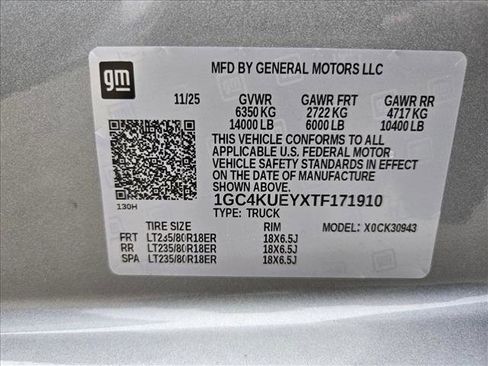 New 2026 Chevrolet Silverado 3500 LTZ w/ LTZ Texas Edition image 20