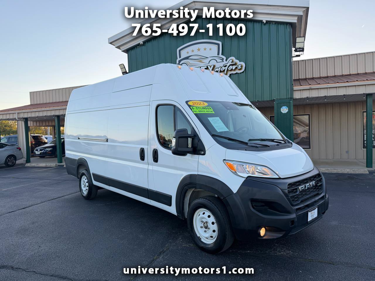 Used 2023 RAM ProMaster 3500 w/ Safety Group FWD image 1
