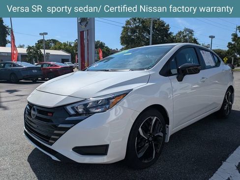 Certified 2025 Nissan Versa SR w/ Trunk Package FWD image 8