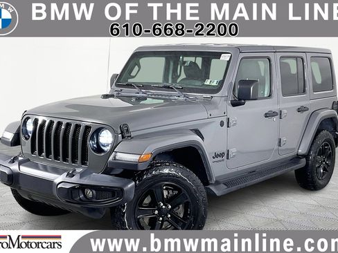 Used 2021 Jeep Wrangler Unlimited Sahara image 1