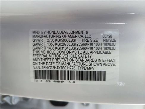 New 2026 Honda Pilot EX-L image 17