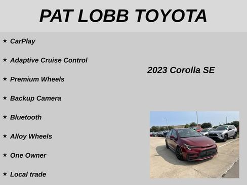 Used 2023 Toyota Corolla SE FWD image 19