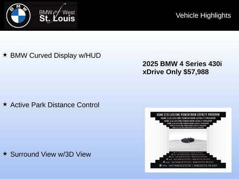 Used 2025 BMW 430i xDrive Convertible w/ Premium Package image 24