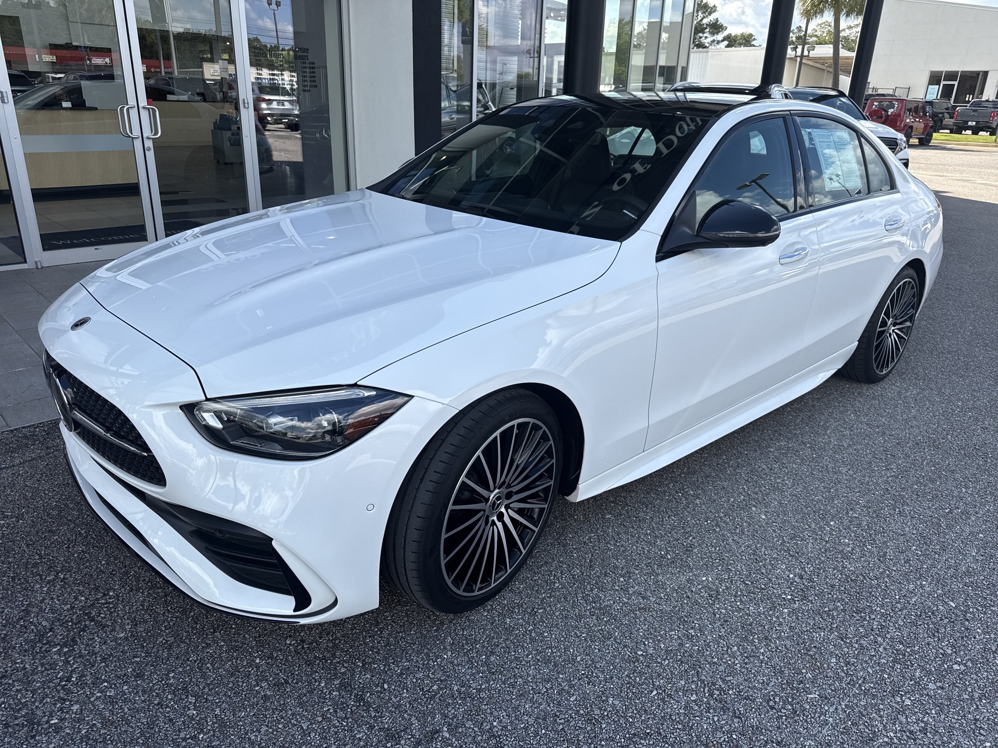 Certified 2023 Mercedes-Benz C 300 Sedan w/ AMG Line w/ Night Package image 1