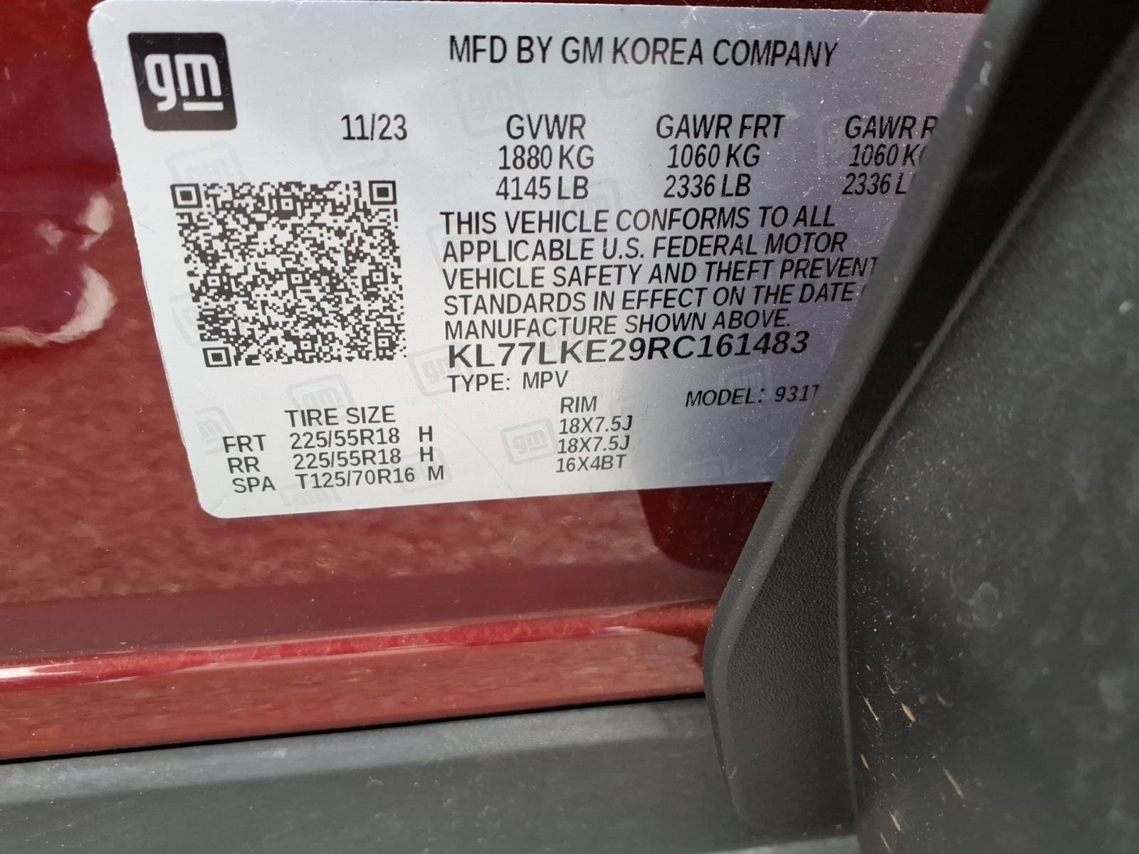 Used 2024 Chevrolet Trax ACTIV w/ Sunroof Package FWD image 36