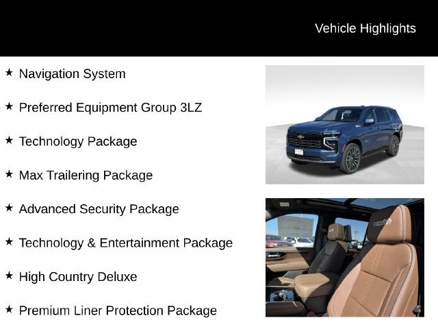 New 2027 Chevrolet Tahoe High Country AWD/4WD image 8