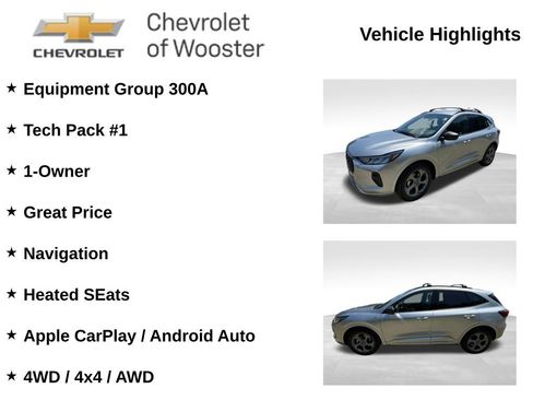 Used 2023 Ford Escape ST-Line w/ Tech Pack #1 AWD/4WD image 2