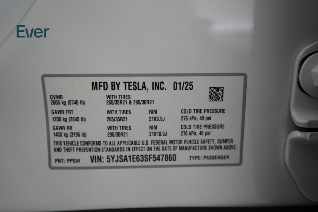 Used 2025 Tesla Model S Plaid AWD/4WD image 26