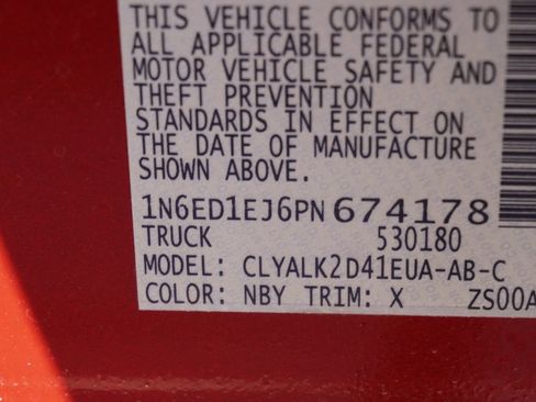 Used 2023 Nissan Frontier Pro-X w/ Technology Package RWD image 34