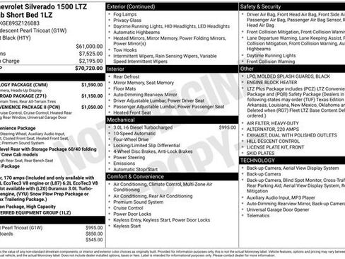 Certified 2025 Chevrolet Silverado 1500 LTZ w/ Technology Package image 2
