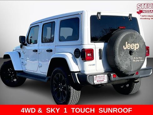 Used 2021 Jeep Wrangler Unlimited Sahara w/ Cold Weather Group image 4