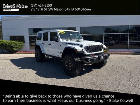 New 2026 Jeep Wrangler Unlimited Rubicon image 1