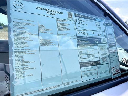 New 2026 Nissan Rogue SV FWD image 14