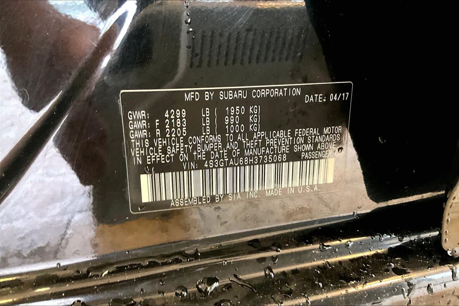 Used 2017 Subaru Impreza 2.0i Limited AWD/4WD image 36