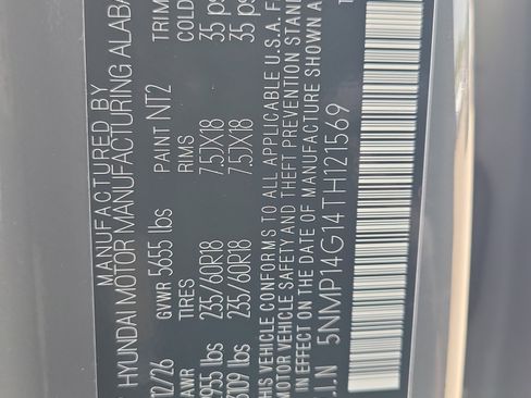 New 2026 Hyundai Santa Fe SE image 33