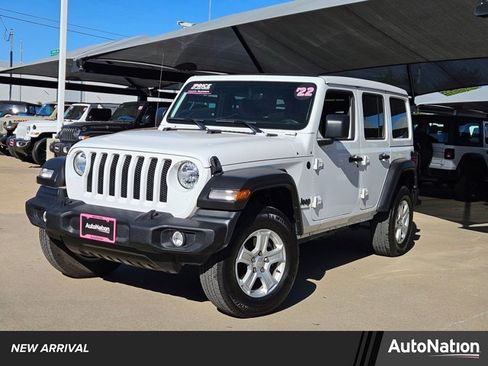 Used 2022 Jeep Wrangler Unlimited Sport S w/ Sun And Sound Package image 1
