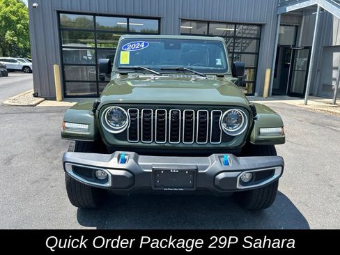 Used 2024 Jeep Wrangler Unlimited Sahara w/ Technology Group AWD/4WD image 10