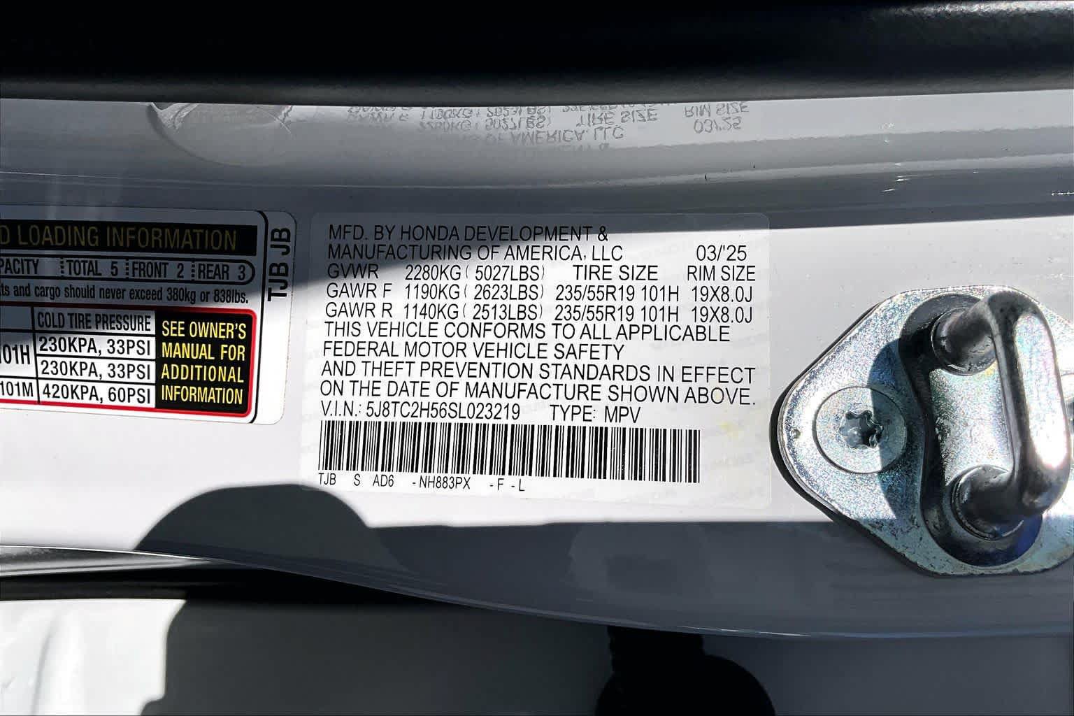 Used 2025 Acura RDX w/ Technology Package AWD/4WD image 33