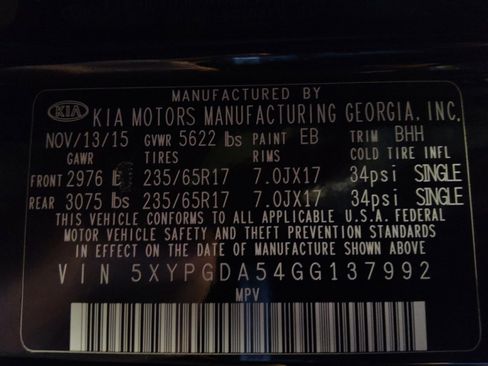 Used 2016 Kia Sorento LX image 33