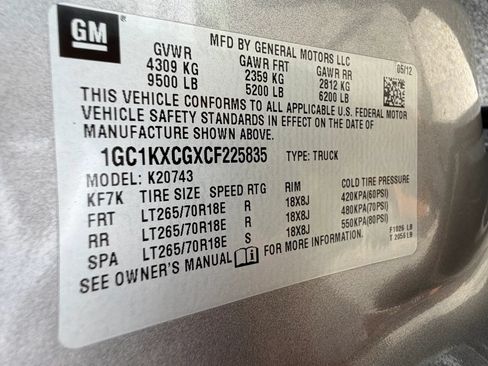 Used 2012 Chevrolet Silverado 2500 LT w/ Interior Plus Package AWD/4WD image 57